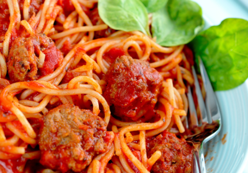 Spaghetti and Meatballs